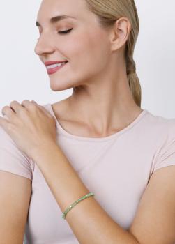 Grün - Petit Glamour d'Afrique Armband von Konplott